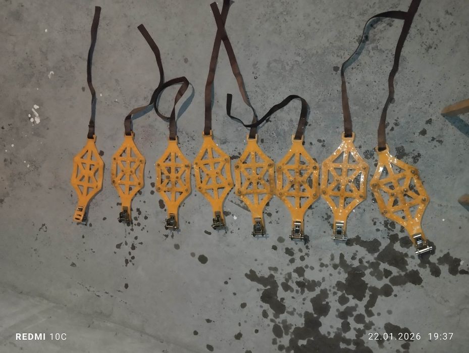 Портативные зимние шипы для автомобиля