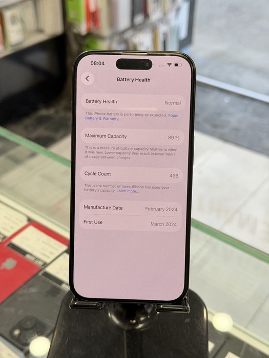 Apple iPhone 15 Pro 128GB Black