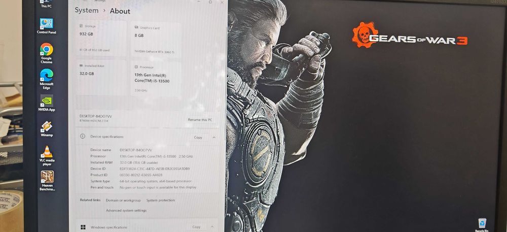 Много Добро PC I5 13500 14/20 Core/32Gb/1TB SSD/RТX 3060TI/Гаранция