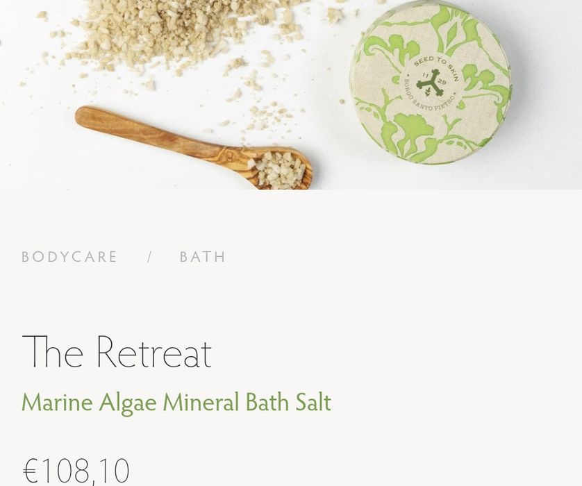 Săruri baie lux - Seed to skin