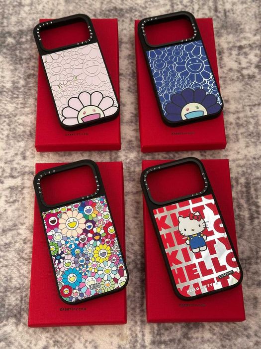 Huse Casetify Takashi Murakami/ Hello Kitty 17, 17 pro si 17 pro max / 16,pro, pro max
