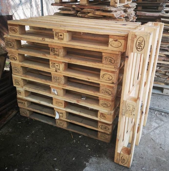 120х80 EPAL Паллеты / Поддоны / деревянная тара ЕВРО СТАНДАРТ 3 ТОННЫ