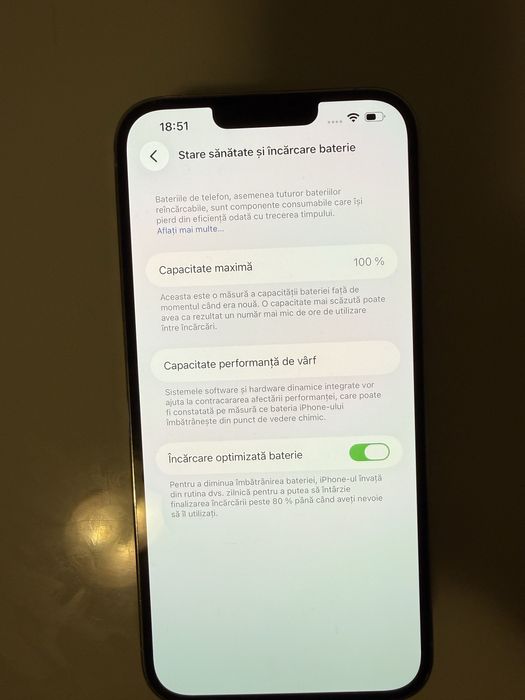 iPhone 13 Pro Max 100% Baterie