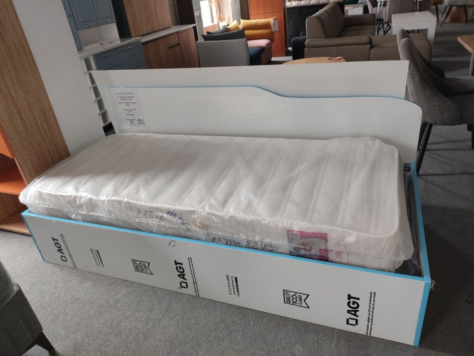 НОВО! НОВО! НОВО! Легло 200/90 материал mdf 18мм., бял гланц!