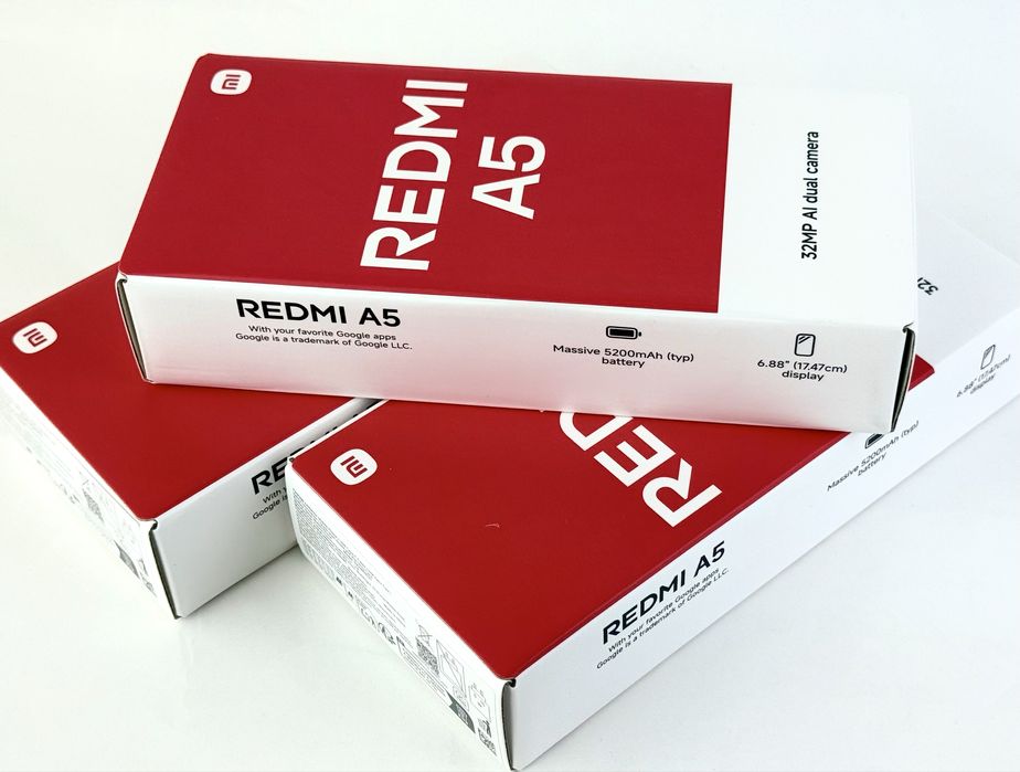 НОВ! Xiaomi Redmi A5 64GB 3RAM Black / Green / Gold / Blue