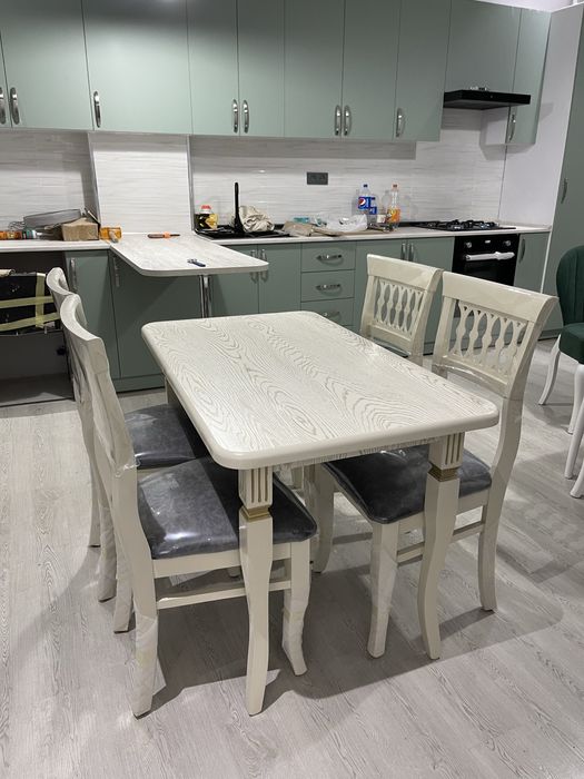 Стол стулья кухонный  Stol stul uyga kafe restoranlar uchun