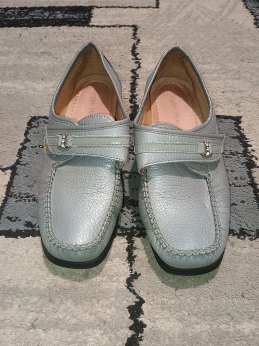 Mocasini gri comozi și eleganți