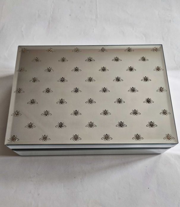 Луксозна голяма огледална кутия за бижута