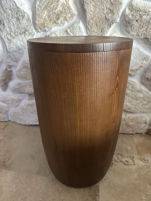 Масивна дървена маса от два модула