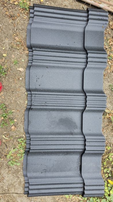 Vând 10 foi de Tablă Bilka Ral 9005, model Hellenic