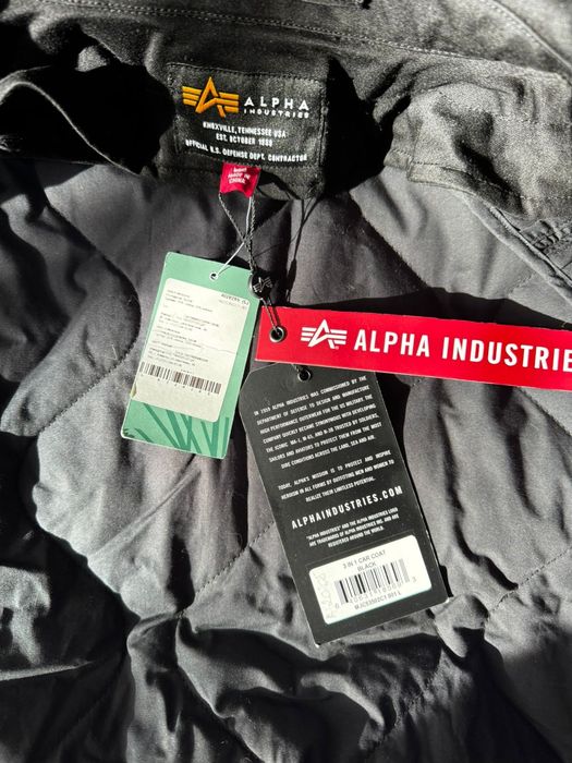 Плащ-пальто Alpha industries новый