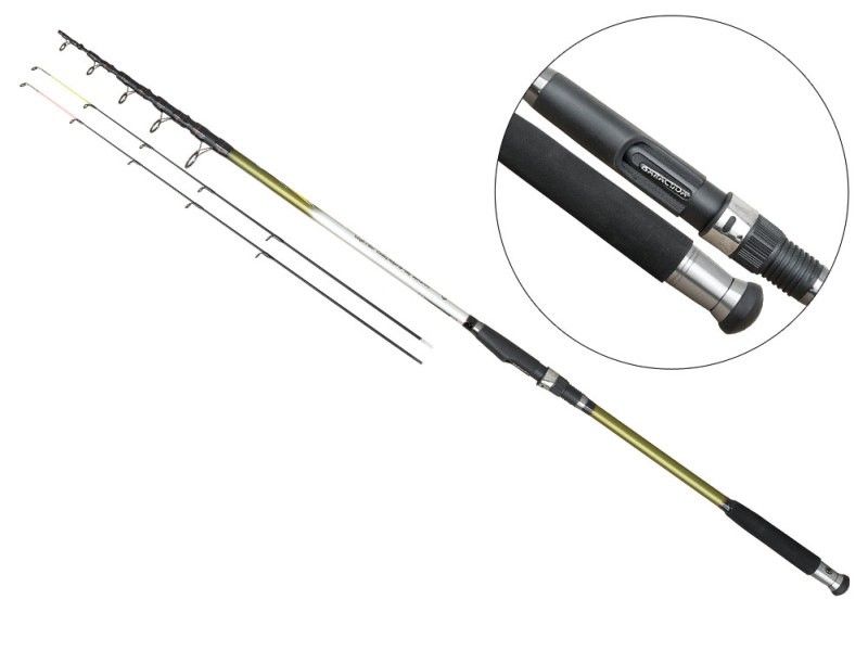 Lanseta Baracuda Infinity Tele Feeder 3.90m, 80-120g, 1+2buc