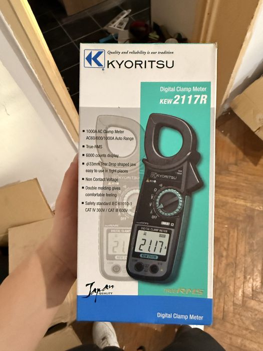 Clampetru digital KEW 2117R