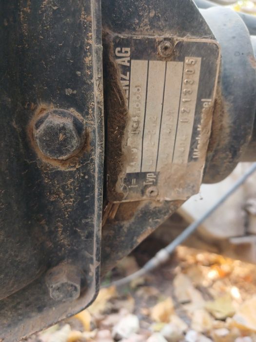 Задний мост мерседес