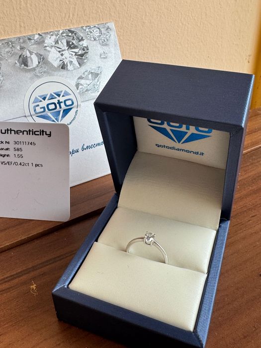 Диамантен пръстен