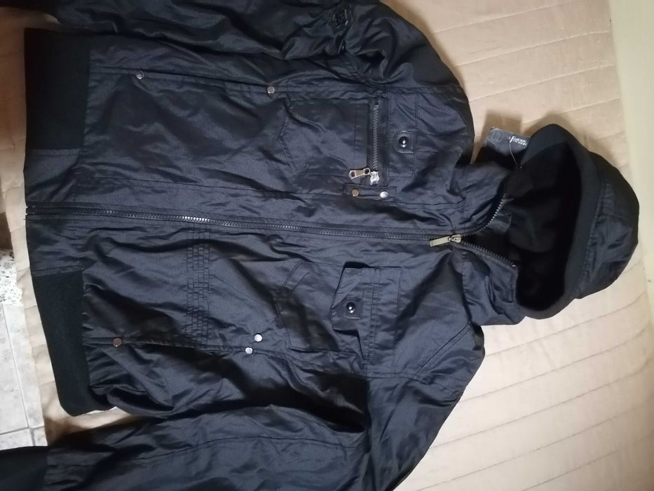 Ново мъжко яке, черно