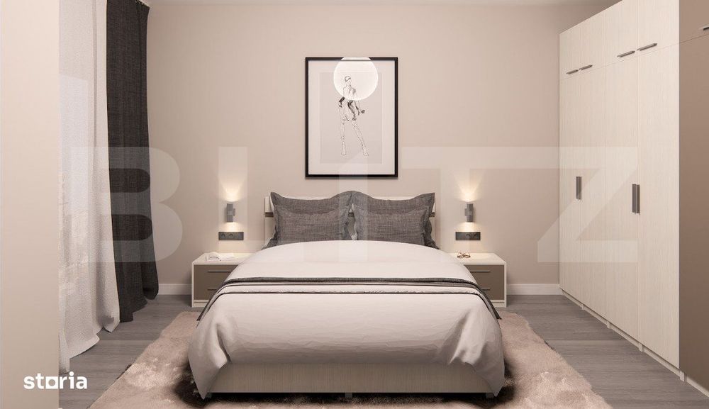 Apartament de 2 camere, decomandat, 69mp, zona CUG — fotografia 1