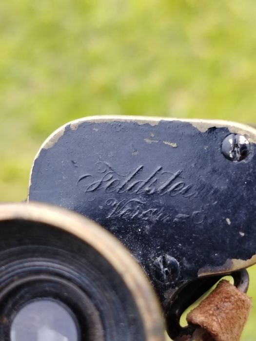 Binoclu original Carl Zeiss Jena „Feldstecher Vergr