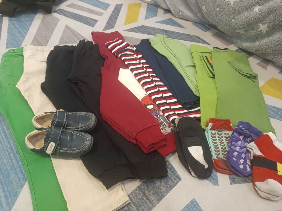 Пакет вещей для мальчика 4-5 лет