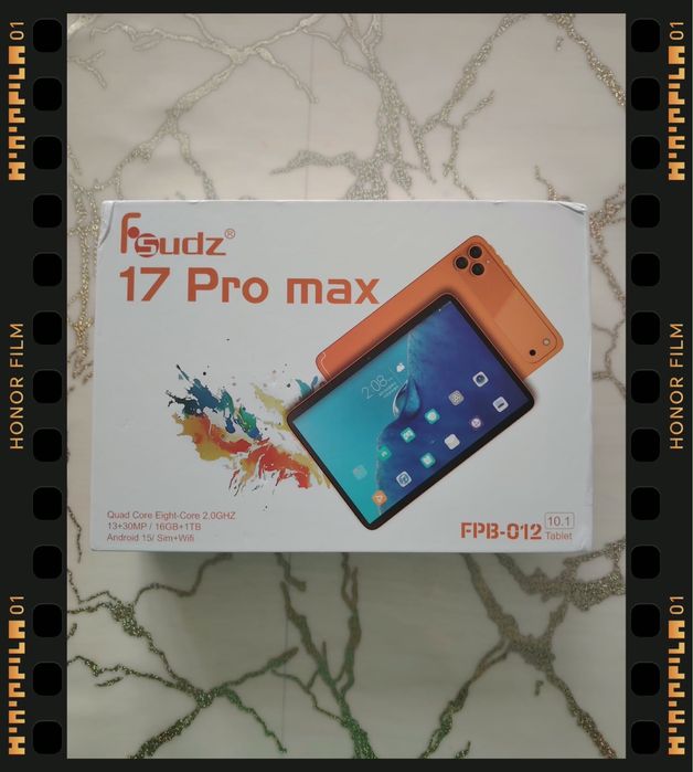 Планшет Fsudz 17 Pro Max