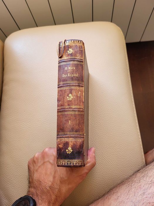 Капиталът том 1 Kaрл Маркс, издаден 1909 г., немскоезичен