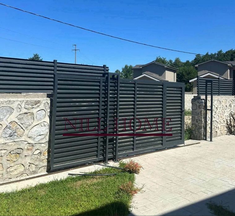 Ограда ( тип щора ) ЛАМЕЛИ/ ПАНА/ ВРАТИ/ стълбове/антрацид