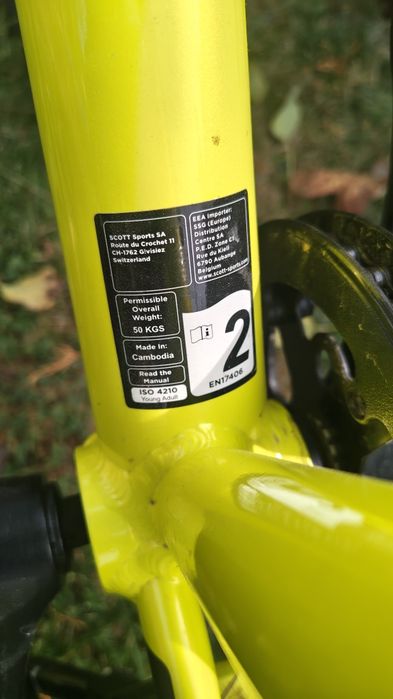 Bicicleta Scott scale 20 inch