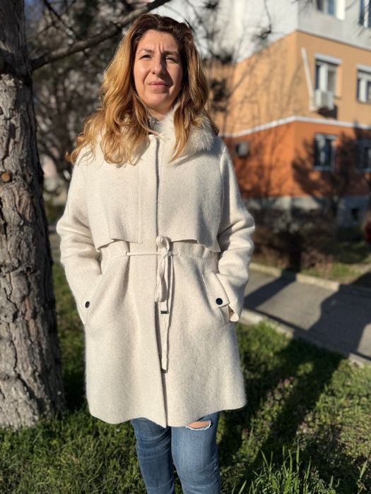 Кашмирено 100% палто