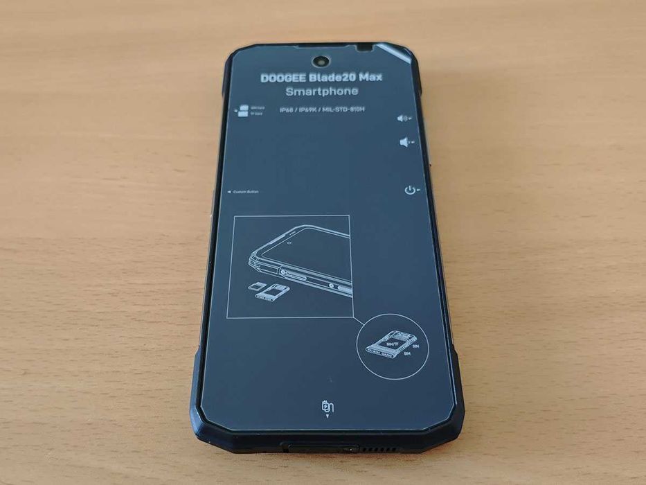 Нов Doogee Blade 20 Max, 1024гб, 12гб, удароустойчив, 11800mah