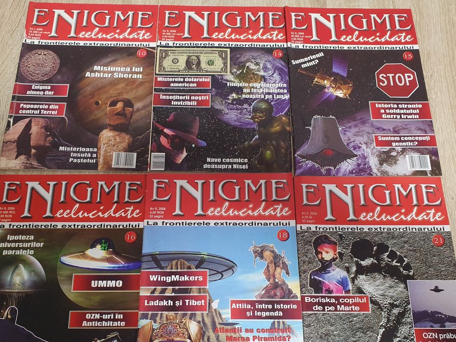 Reviste enigme neelucidate