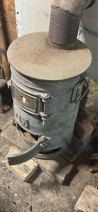 Печка буржуйка 1968год