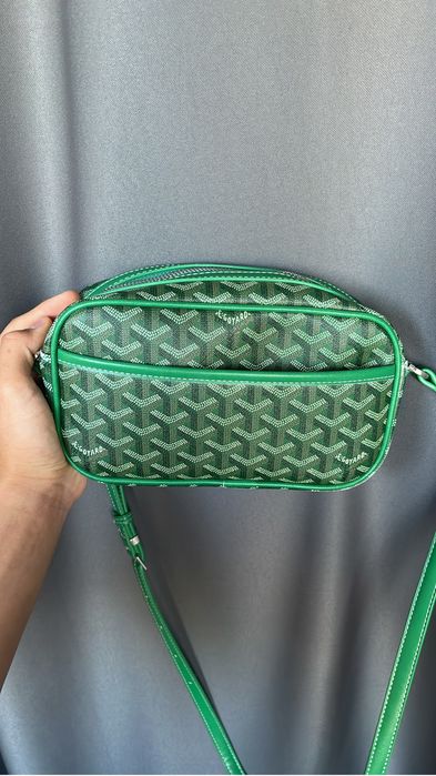 барсетка goyard green