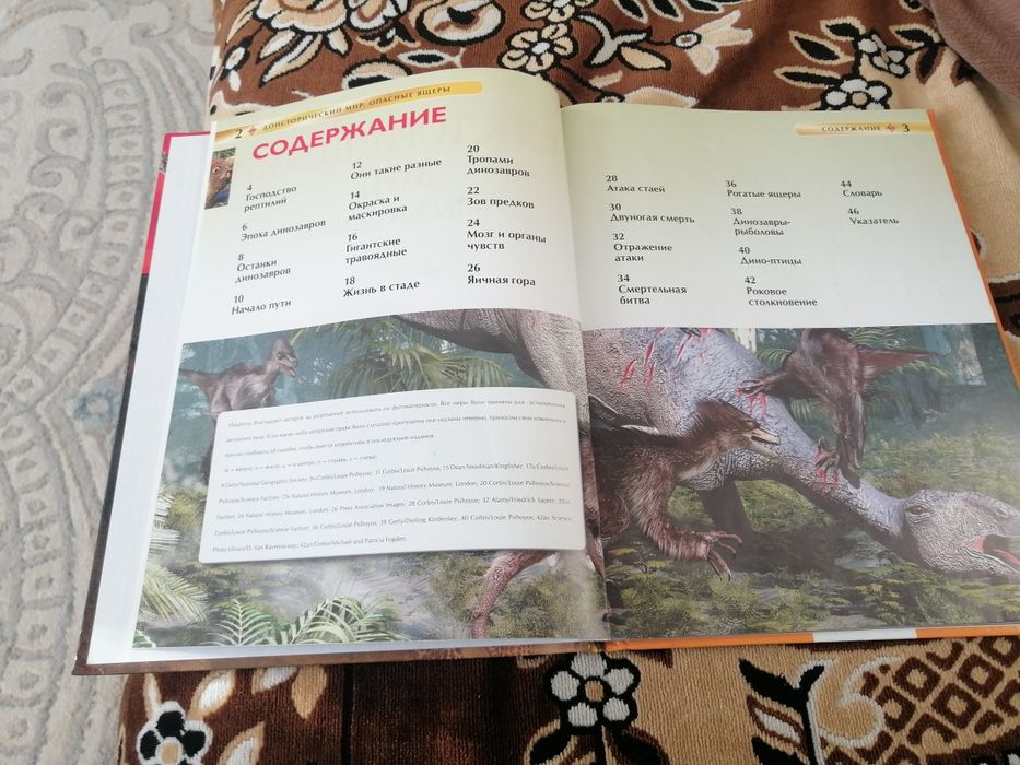 Книга про динозавров