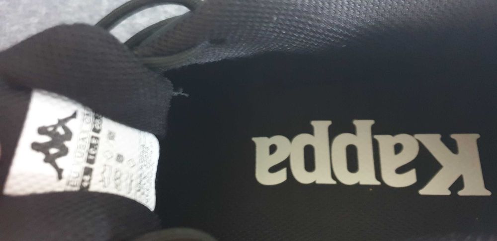 Kappa Veloce Mens Trainers Black Size EUR44