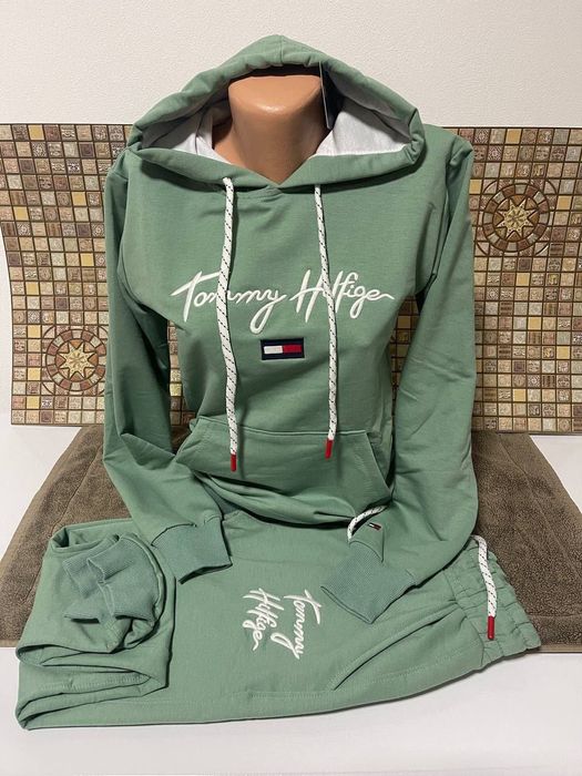 Treninguri dama bumbac cu hanorac