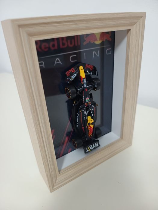Tablou 3D lemn formula 1 20x15 cm verstappen 1/43