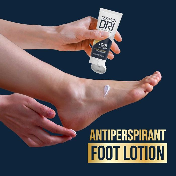 Certain Dri Antiperspirant Foot Lotion