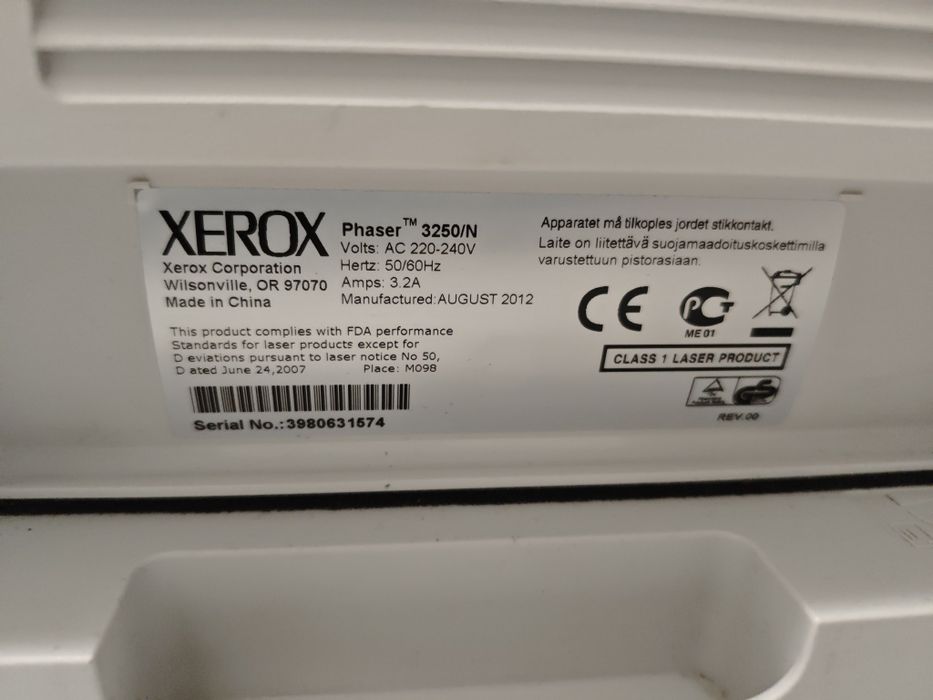 Imprimanta Xerox Phanser 3250
