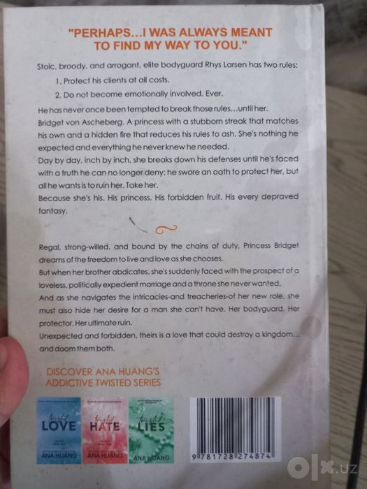 Twisted games 2nd book, hard cover