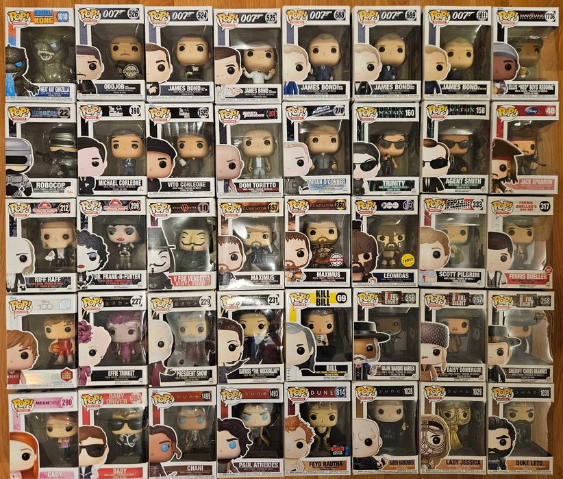 Редки Funko pop - Movies - Horror/Action,Harry Potter,Football,UFC,WWE,Music/Rocks