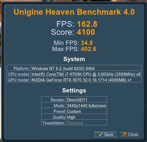 Гейминг PC i7-9700K / RTX 3070 Gaming X Trio / 32GB / NZXT Kraken X53