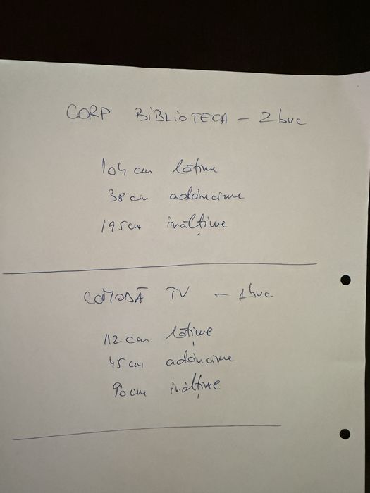 Vand mobila sufragerie