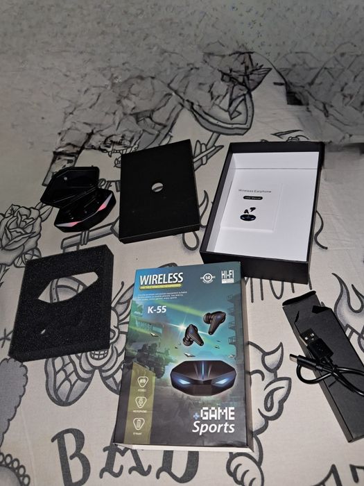 Наушники K55 черный