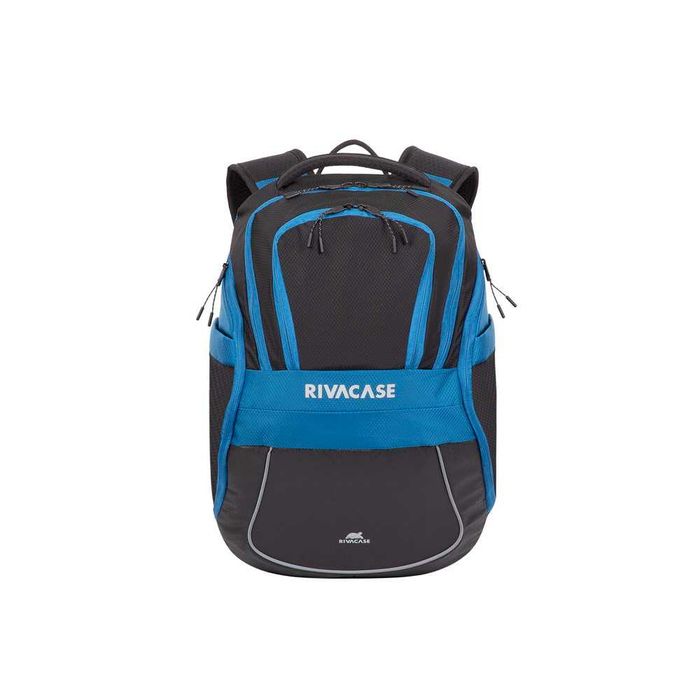 ^Рюкзак RIVACASE 5225 black/blue 15.6'' 20L Laptop backpack / 6