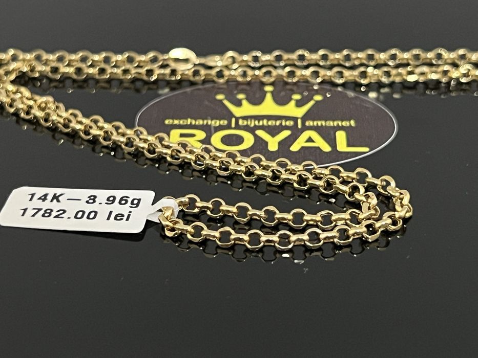 Bijuteria Royal CB : Lant aur 14K 585  3,96 gr