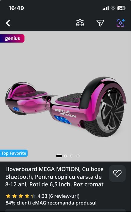 Hoverboard mega motion