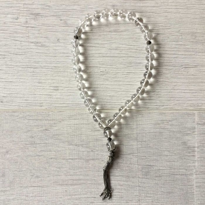 НОВА уникална кристална мъжка БРОЕНИЦА ръчна изработка от Дубай