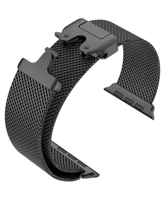Curea Metalic Strap Flaps Compatibila Ceas Apple Watch Husa Folie Sili