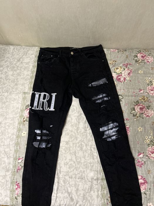 Джинсы Amiri черные.Размер 31