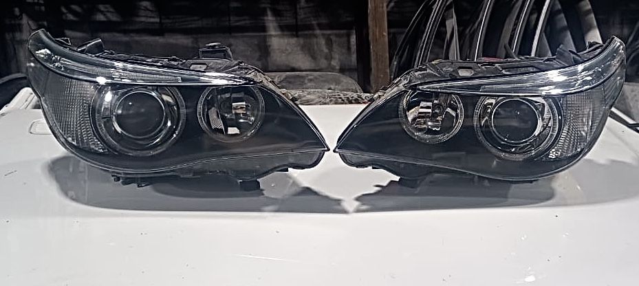 Фары БМВ Е60 до рестайлинг.